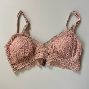 Deep V Lace Bralette